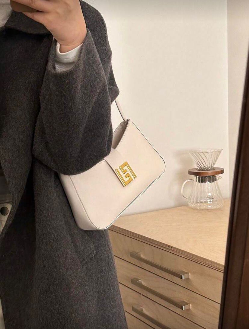 Women's Fashion Casual Shoulder Bag – White Portable Crossbody