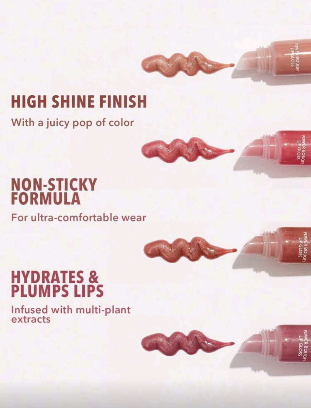 SHEGLAM Power Bouquet Lip Gloss – Sunny Sands Tinted Lip Oil