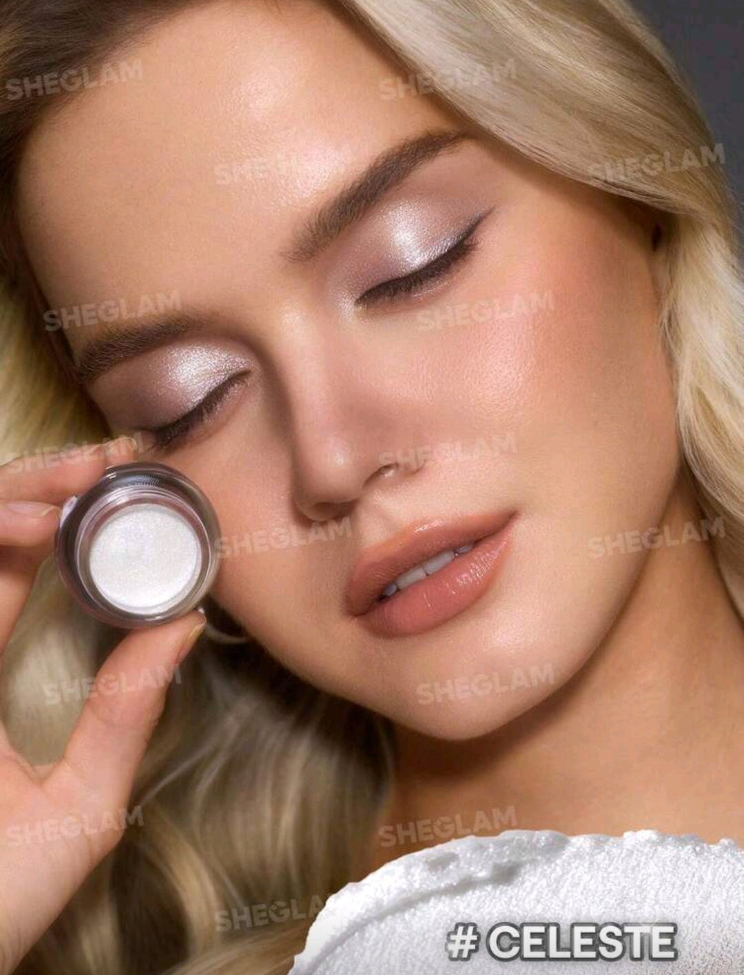 SHEGLAM Starstruck Cream Eyeshadow Pot – Long-Wear Shimmer Cream Shadow ( Veiled | Nova | Charm | Celeste )