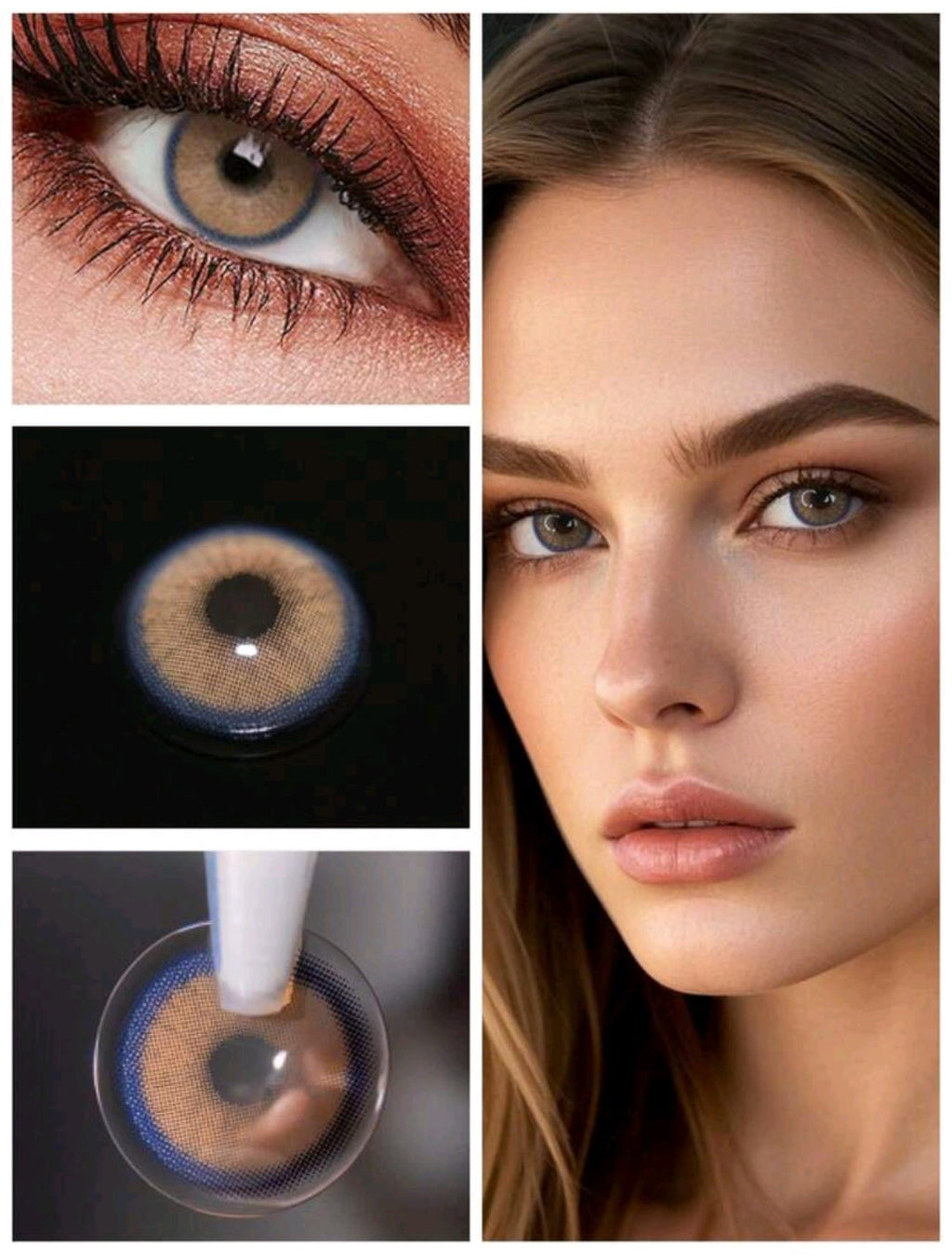 Lalens Neala Brown Contact Lenses – 14.0mm, 1 Year Use
