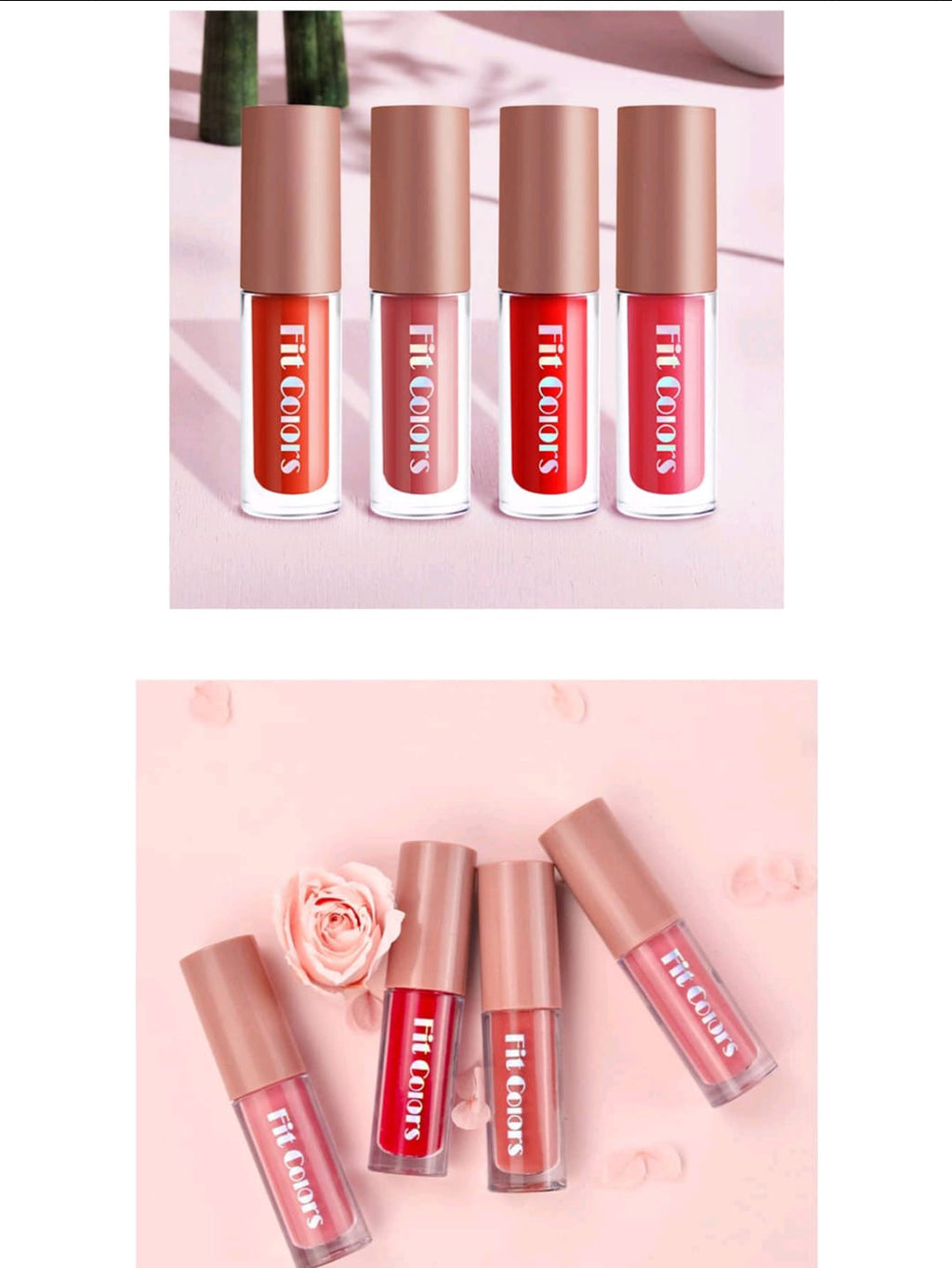 4Pcs Lip Gloss Set