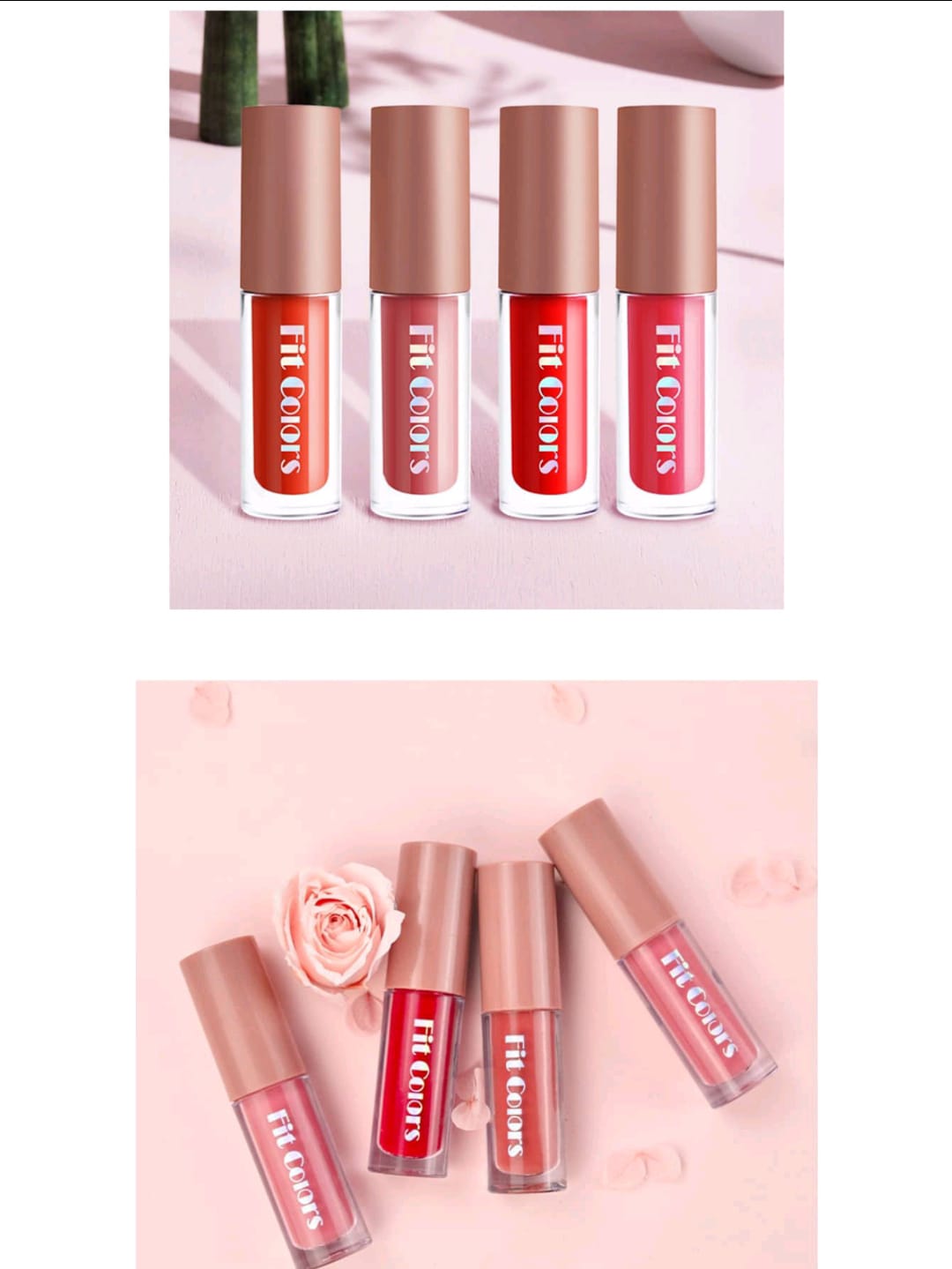 4Pcs Lip Gloss Set