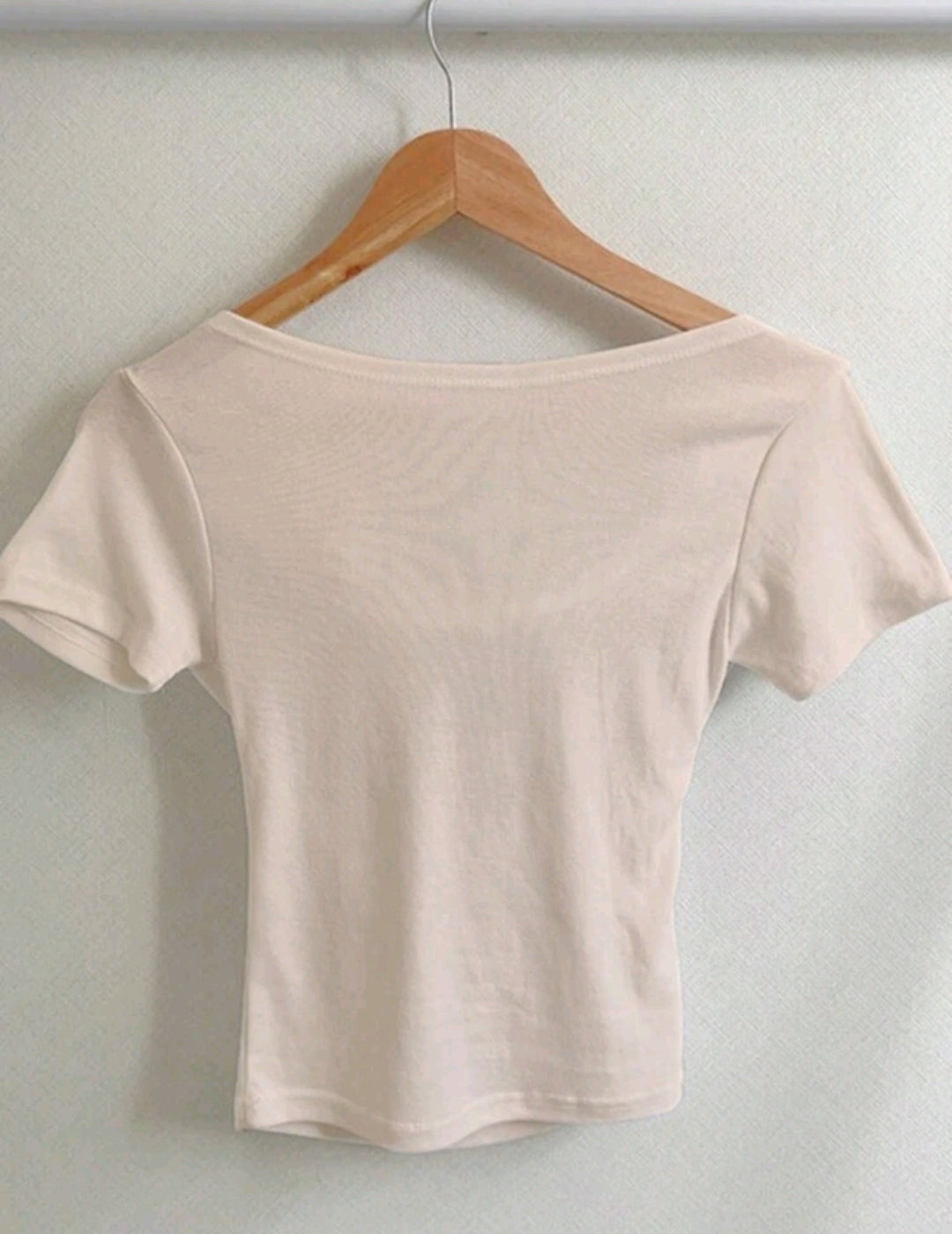 Solid Color Slim Fit Short-Sleeve T-Shirt