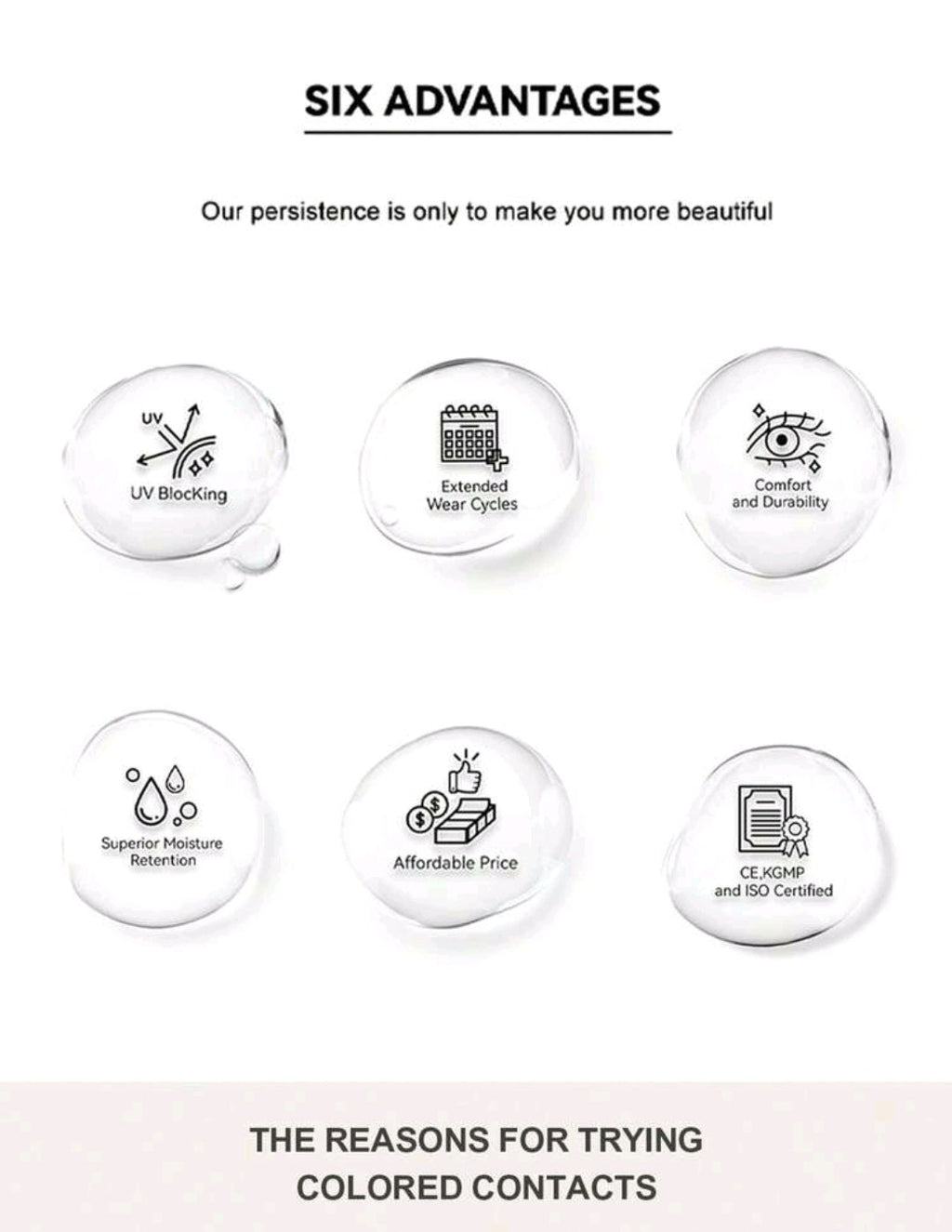 Lalens Neala Brown Contact Lenses – 14.0mm, 1 Year Use