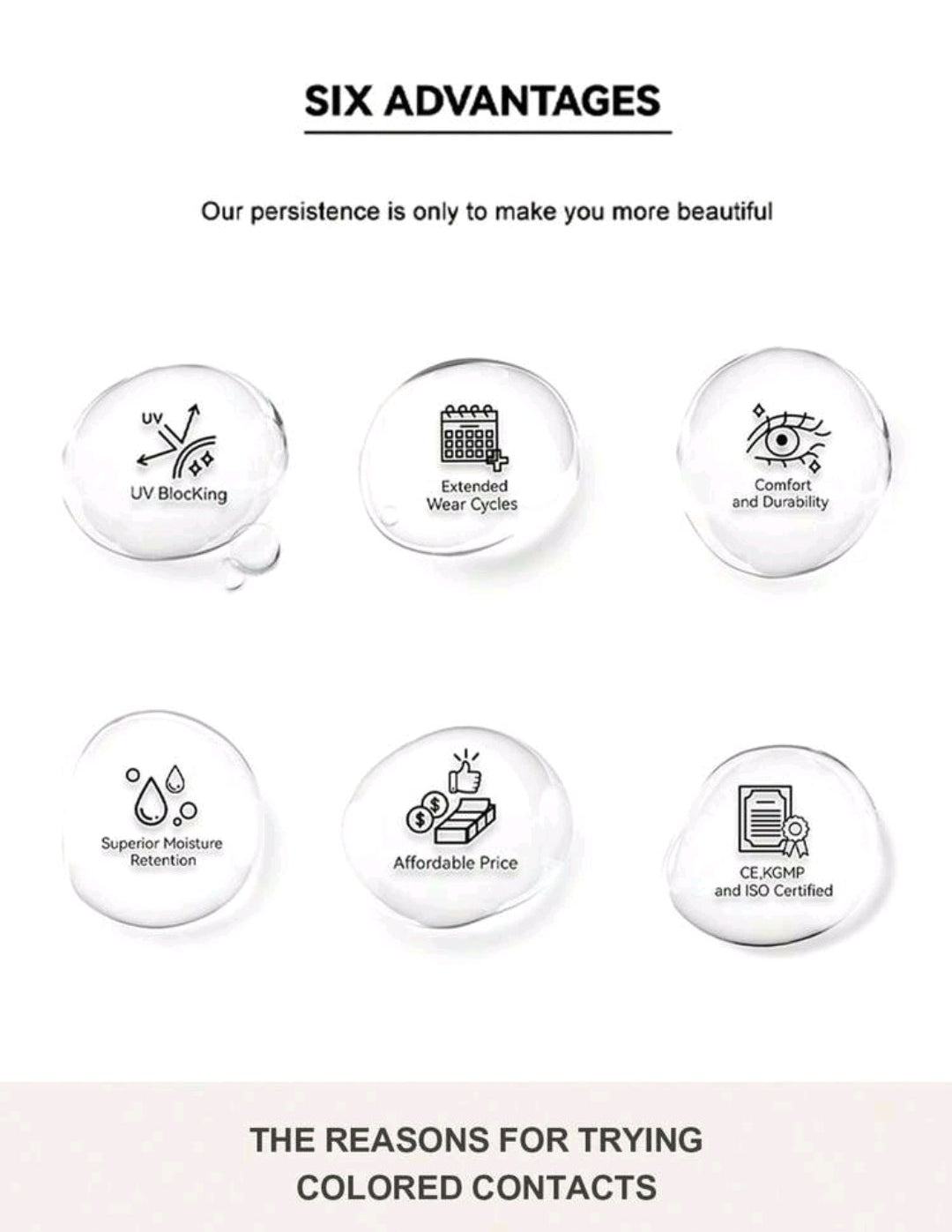 Lalens Neala Brown Contact Lenses – 14.0mm, 1 Year Use