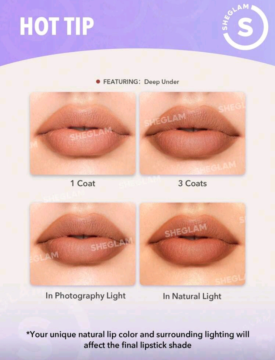 SHEGLAM Starlight Velvet Lipstick – Shimmer Matte Collection