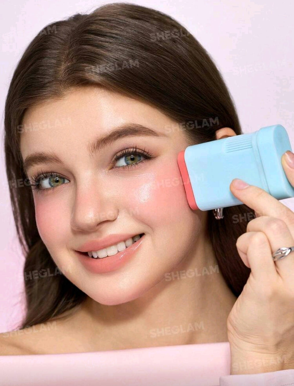 SHEGLAM Glass Glow Blush Stick – Stunner Rare