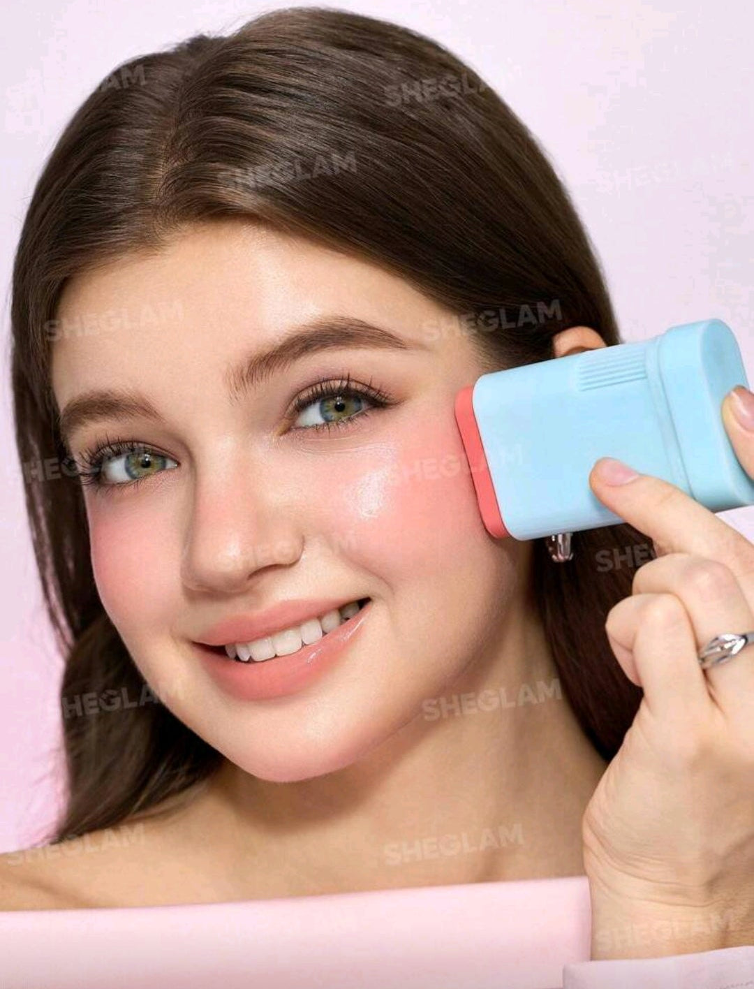 SHEGLAM Glass Glow Blush Stick – Stunner Rare