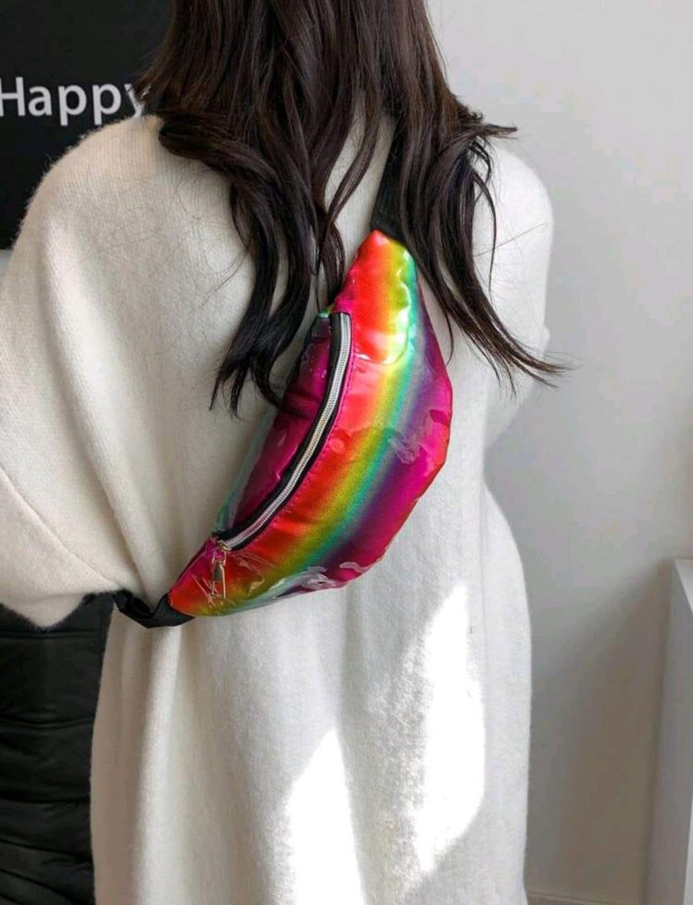 Colorful Fashion Waist Bag for Women & Girls