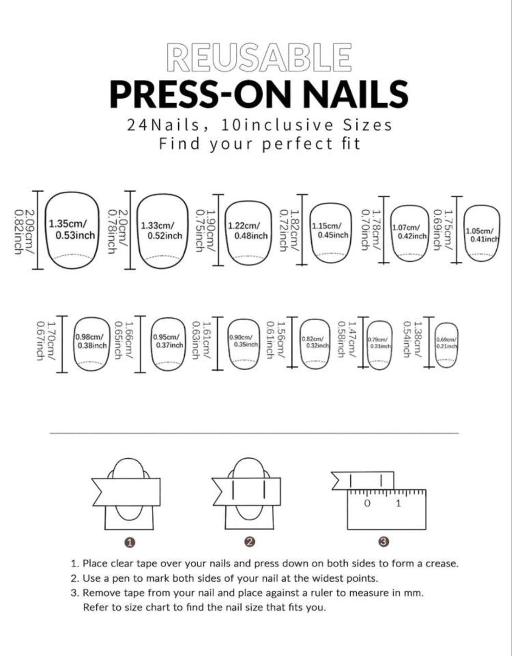 Y2K Short Oval Glossy Press-On Nails – 12 Colors