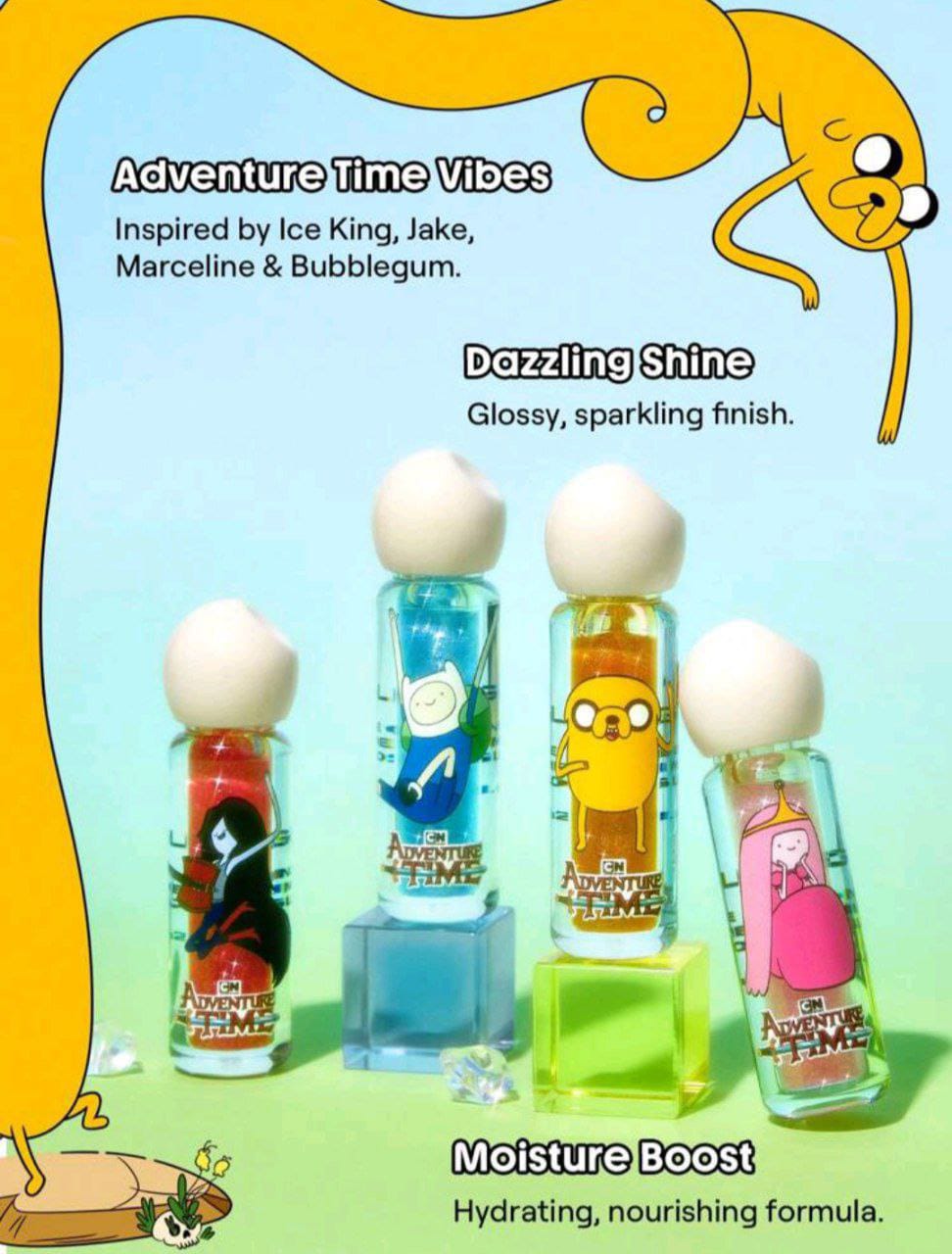 Adventure Time x SHEGLAM Heroes Only Shimmery Lip Gloss – Peebles High-Shine Hydrating Lip Gloss