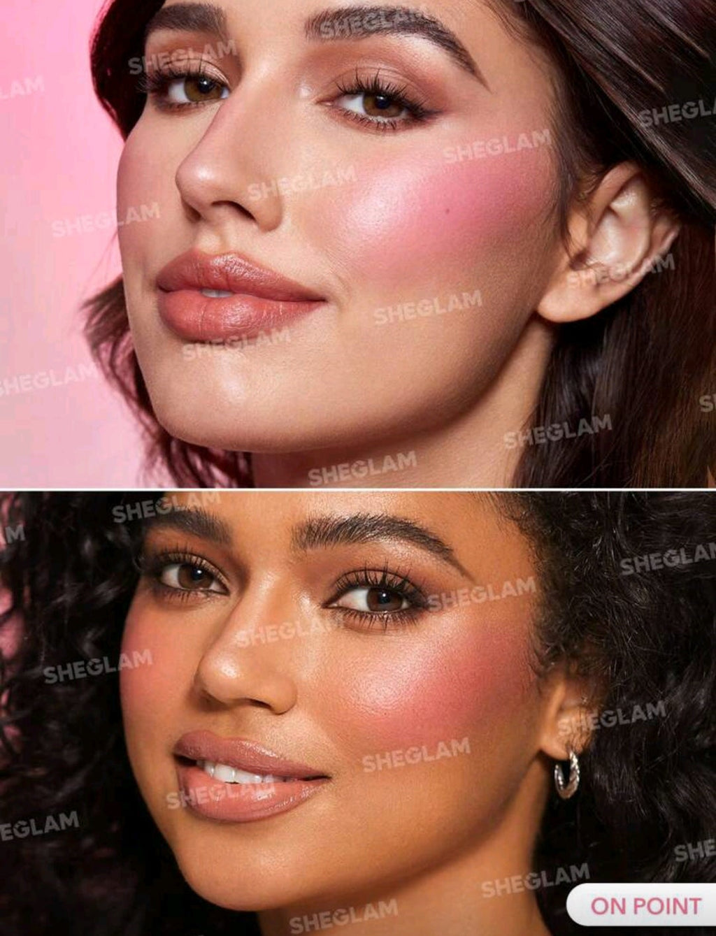 SHEGLAM Color Bloom Liquid Blush – Matte Gel Cream Long-Lasting Blush  ( Love Cake, Rose Ritual, On Point)
