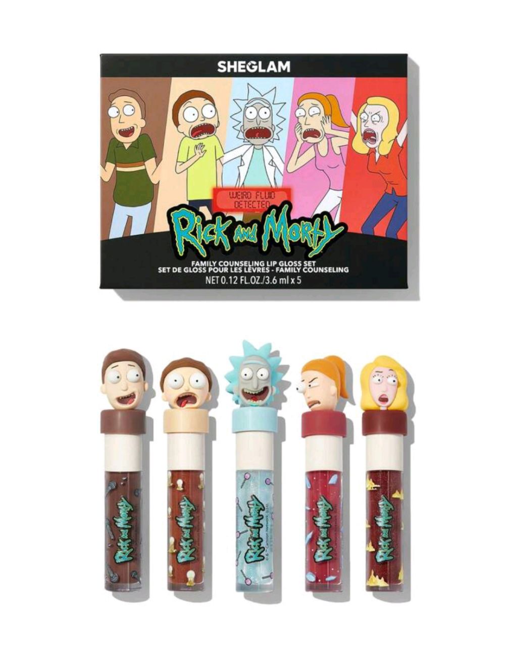 SHEGLAM Lip Gloss from Rick & Morty Set