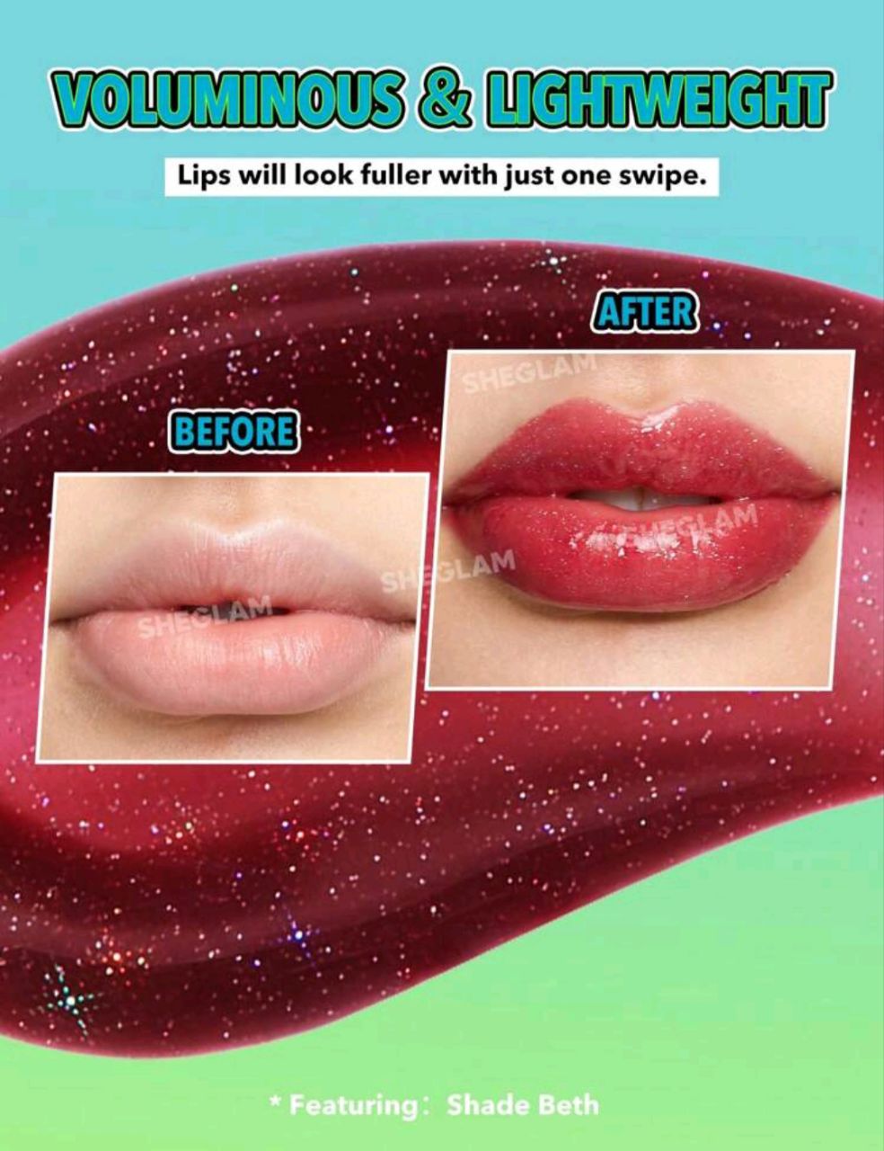 SHEGLAM Lip Gloss from Rick & Morty Set