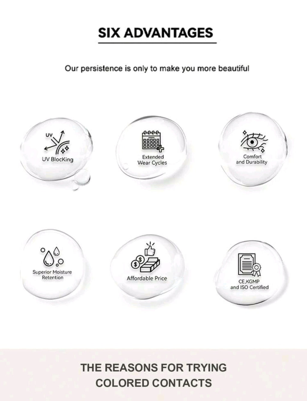 Lalens Neala Green Contact Lenses – 14.0mm Annual Wear