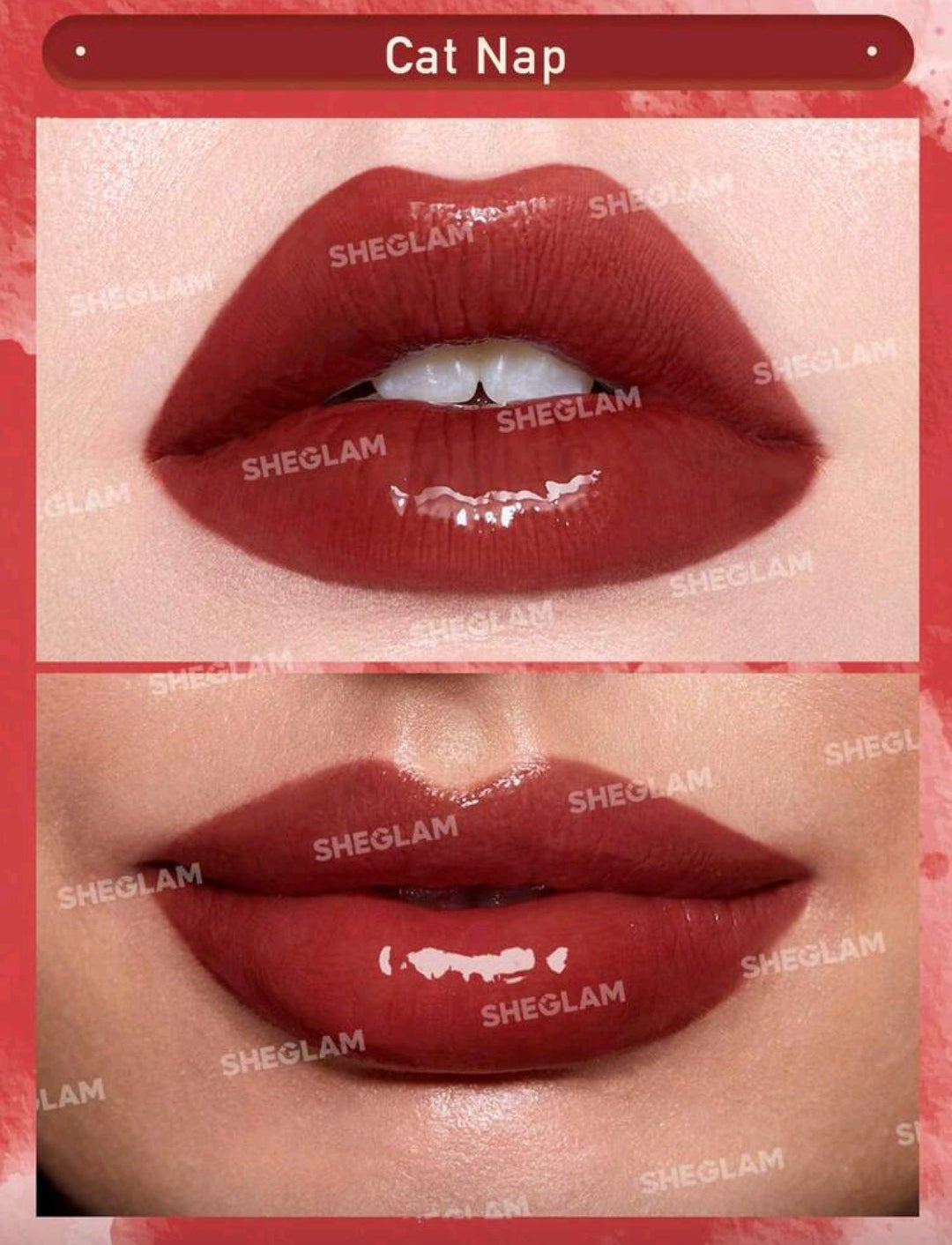 SHEGLAM Pout Pillow Cushion Lip Gloss – High Shine Moisturizing Lip Glaze (3 Shades)