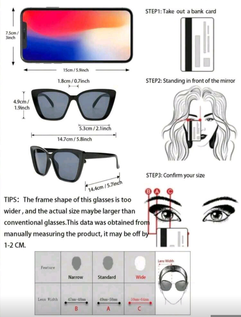 Women’s Cat Eye Fashion Eyeglasses – Available in 5 Colors