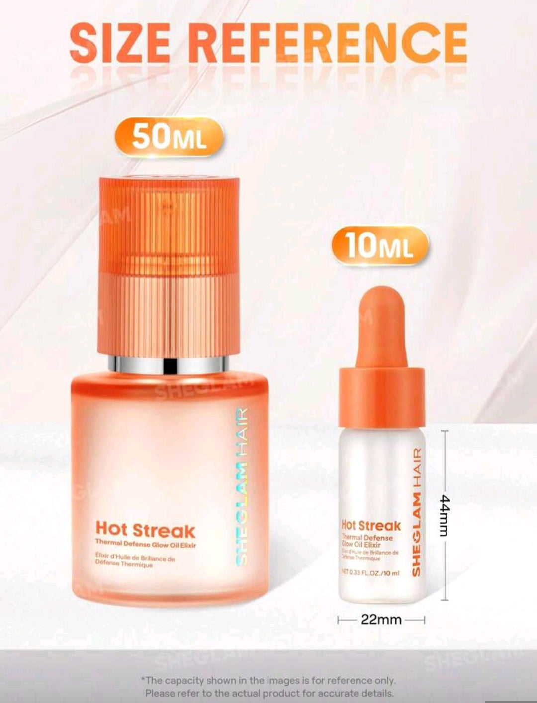 SHEGLAM HAIR Hot Streak Thermal Defense Glow Oil Elixir – 10ml