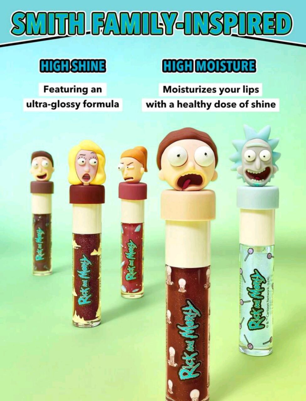 SHEGLAM Lip Gloss from Rick & Morty Set
