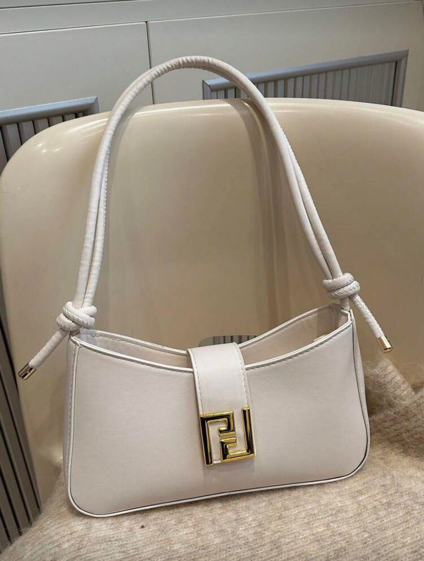 Women's Fashion Casual Shoulder Bag – White Portable Crossbody