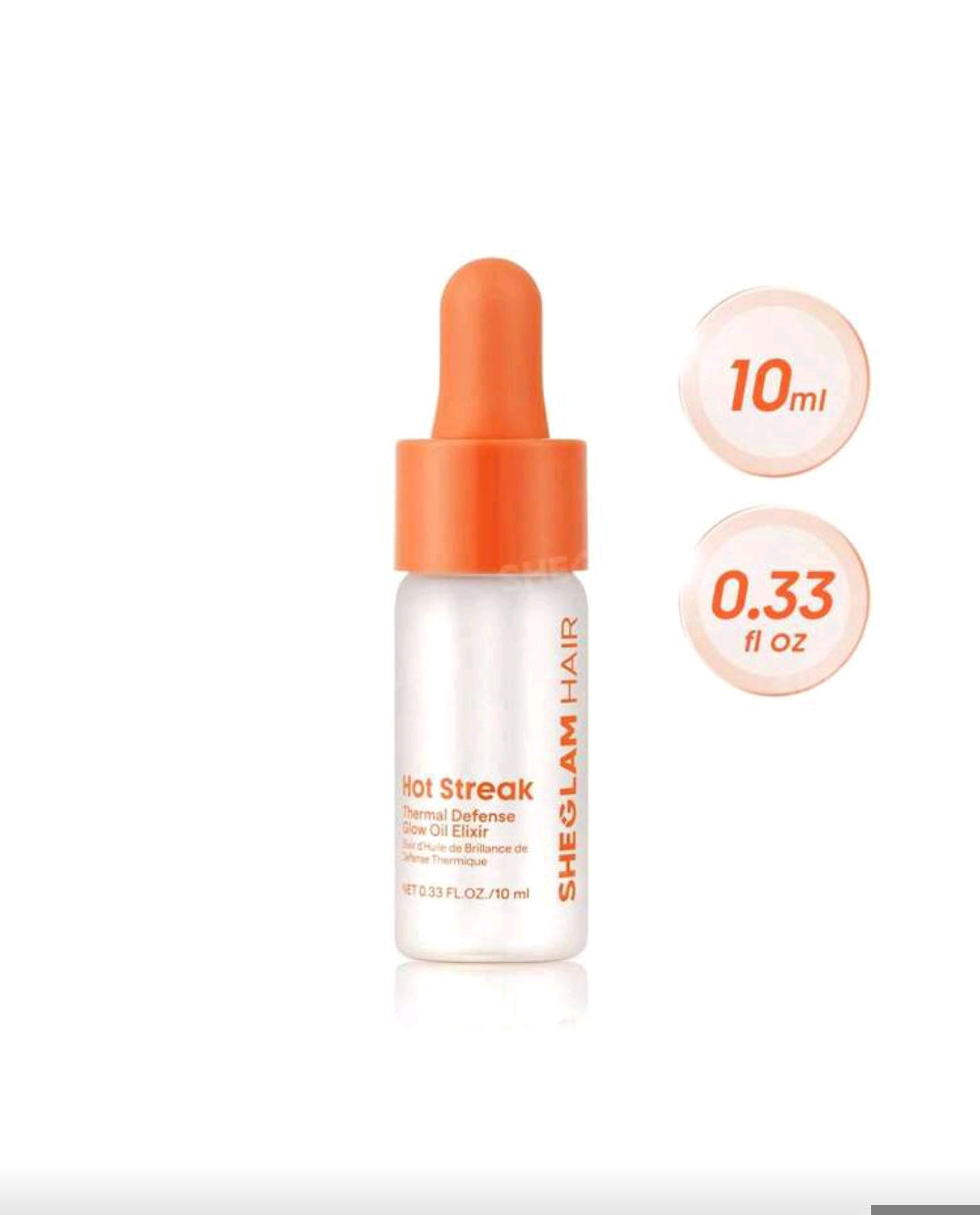 SHEGLAM HAIR Hot Streak Thermal Defense Glow Oil Elixir – 10ml