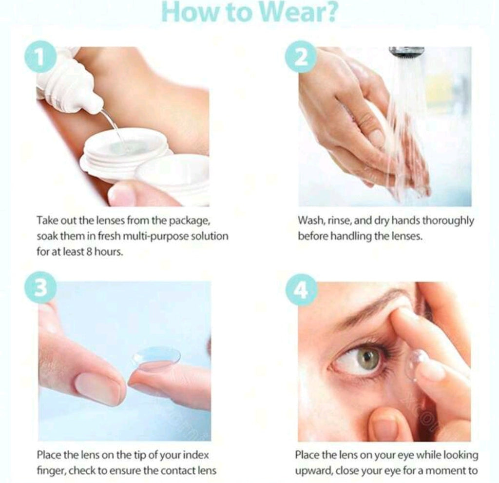 EYESHARE Gray Colored Contact Lenses – 14.0mm, Yearly Use