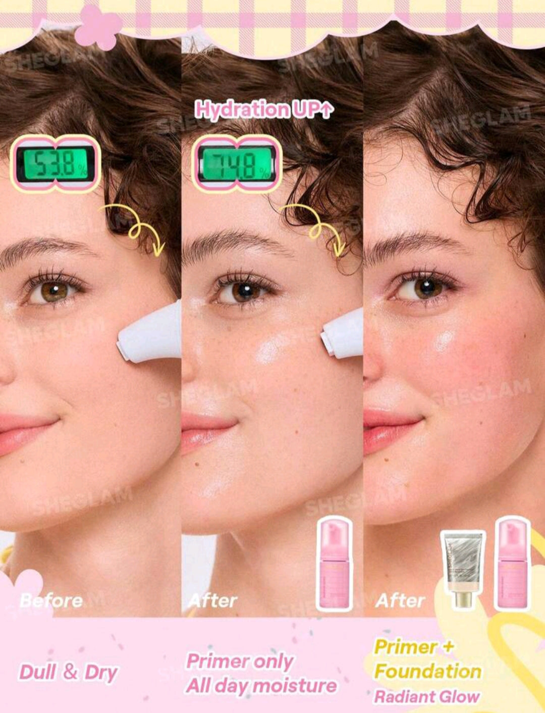 SHEGLAM Dream Foam Cloud Primer – Soft Blur Smoothing Base