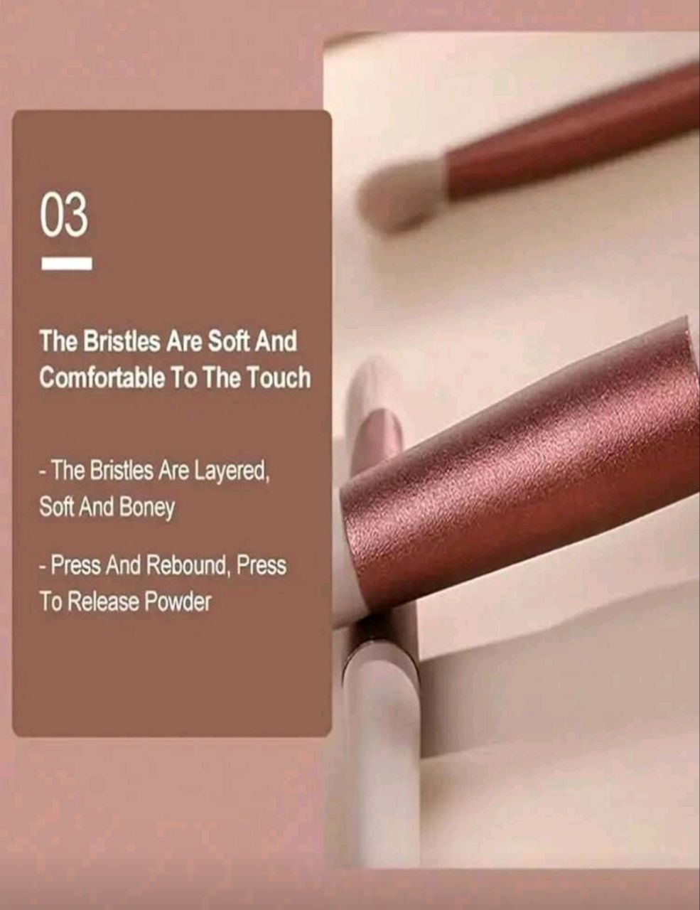 13-Piece Professional Makeup Brush Set – Soft Hair for Face & Eyes