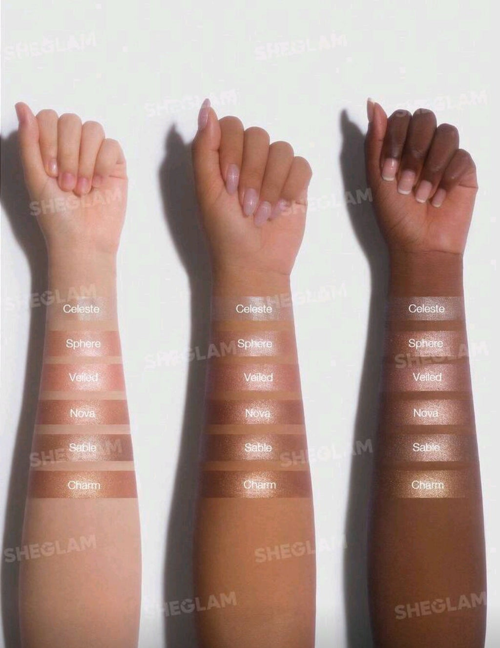 SHEGLAM Starstruck Cream Eyeshadow Pot – Long-Wear Shimmer Cream Shadow ( Veiled | Nova | Charm | Celeste )