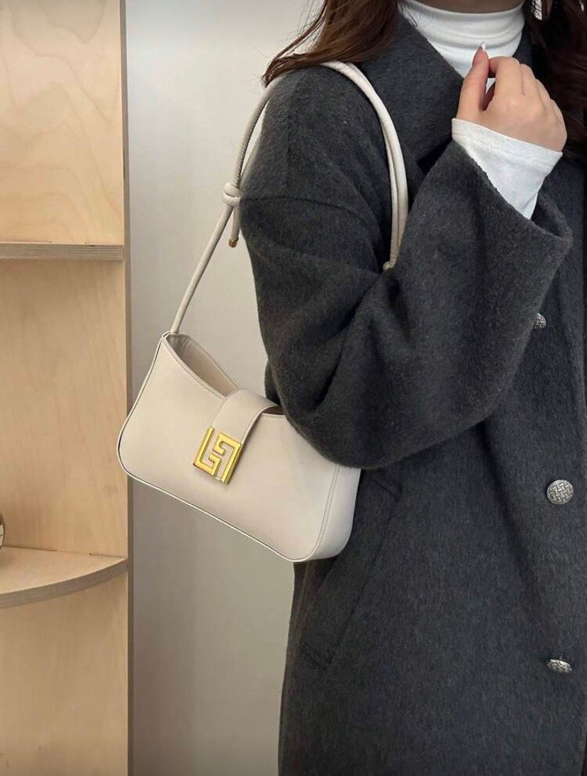 Women's Fashion Casual Shoulder Bag – White Portable Crossbody