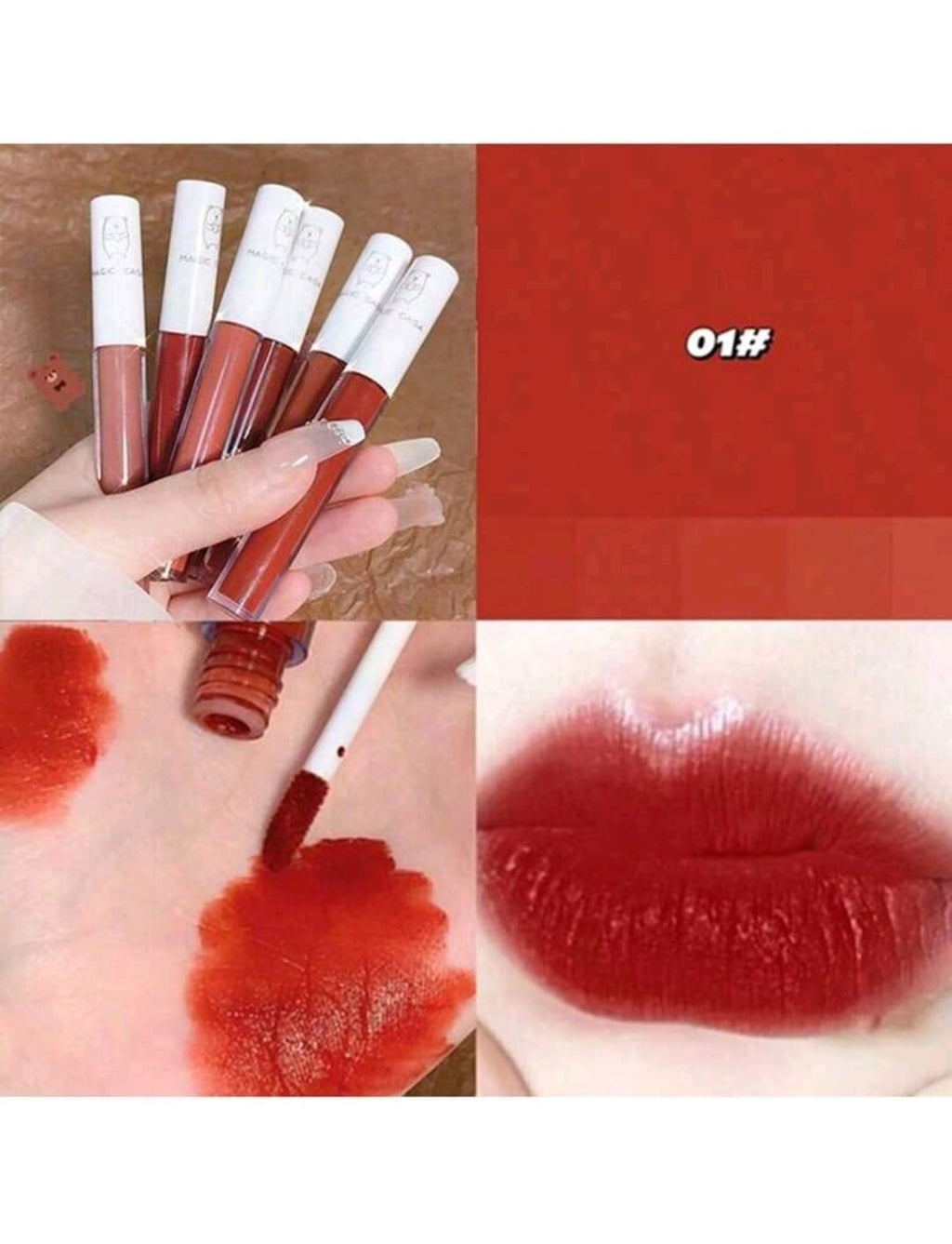 Matte Lipstick Set ( 6 shades )