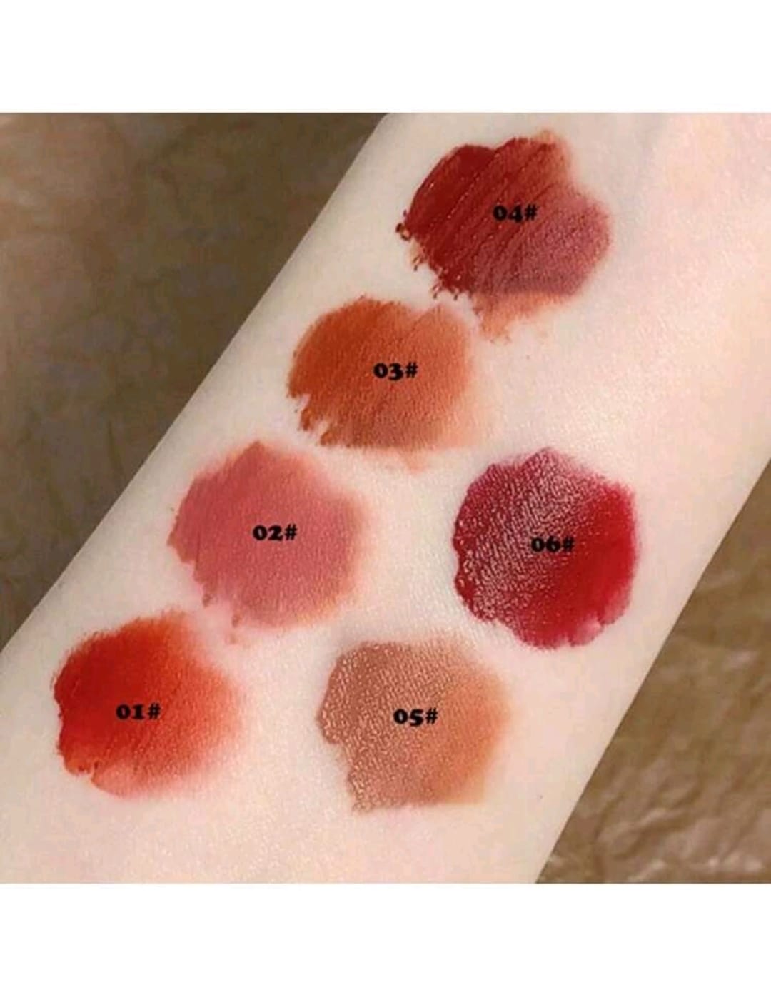 Matte Lipstick Set ( 6 shades )