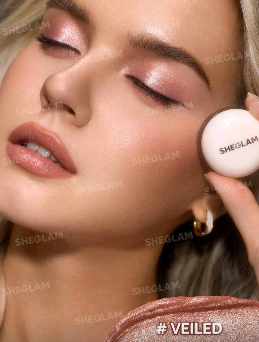 SHEGLAM Starstruck Cream Eyeshadow Pot – Long-Wear Shimmer Cream Shadow ( Veiled | Nova | Charm | Celeste )