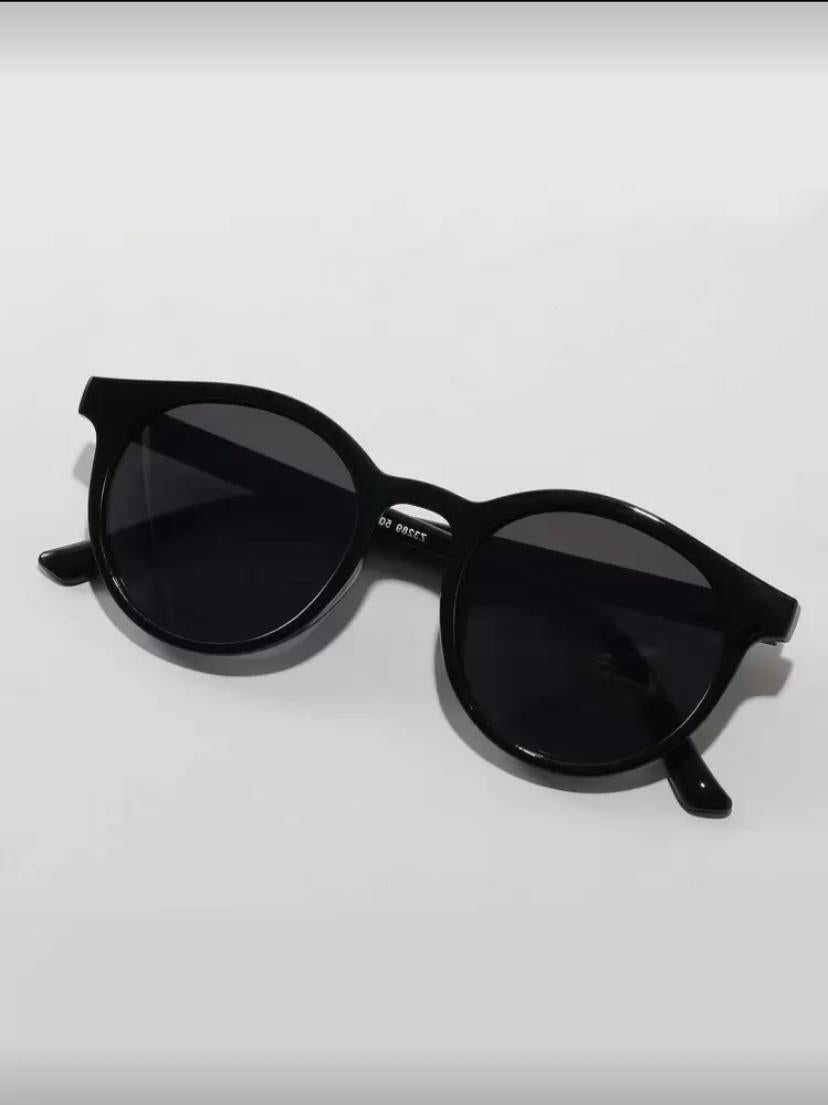 Korean Retro Full Frame Round Fashion Sunglasses – Available in Beige, Brown & Black