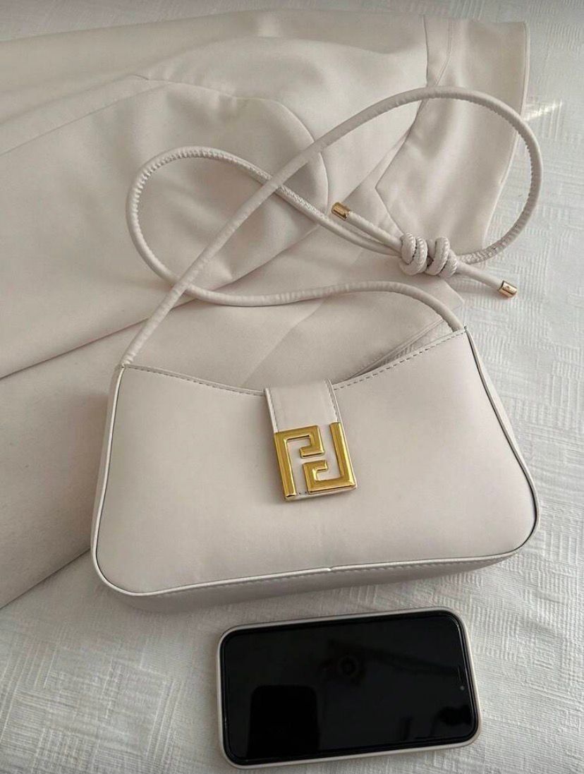 Women's Fashion Casual Shoulder Bag – White Portable Crossbody